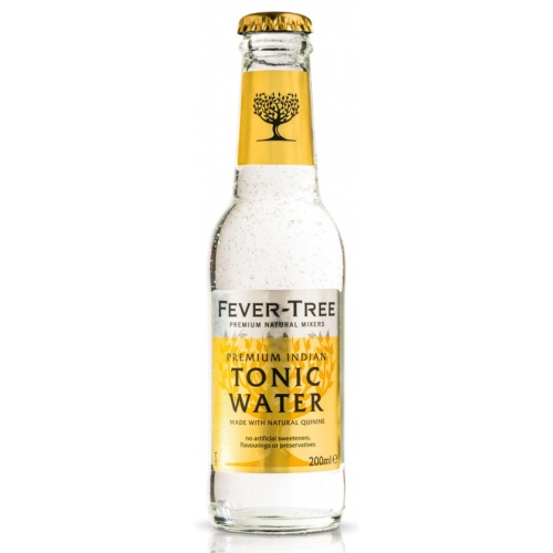 FEVER-TREE - ÁGUA TÓNICA PREMIUM INDIAN 200 ml (24 garrafas)