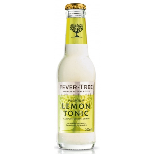 FEVER-TREE - ÁGUA TÓNICA LIMÃO 200 ml (Bitter Lemon) (24 garrafa